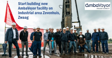First pile for new AmbaVeyor facility