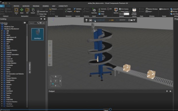 Spiral in Visual Components eCatalog